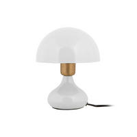 TISCHLAMPE Binc 17.5/17.5/23 cm - Weiß, Metall (17.5/17.5/23cm) - Leitmotiv