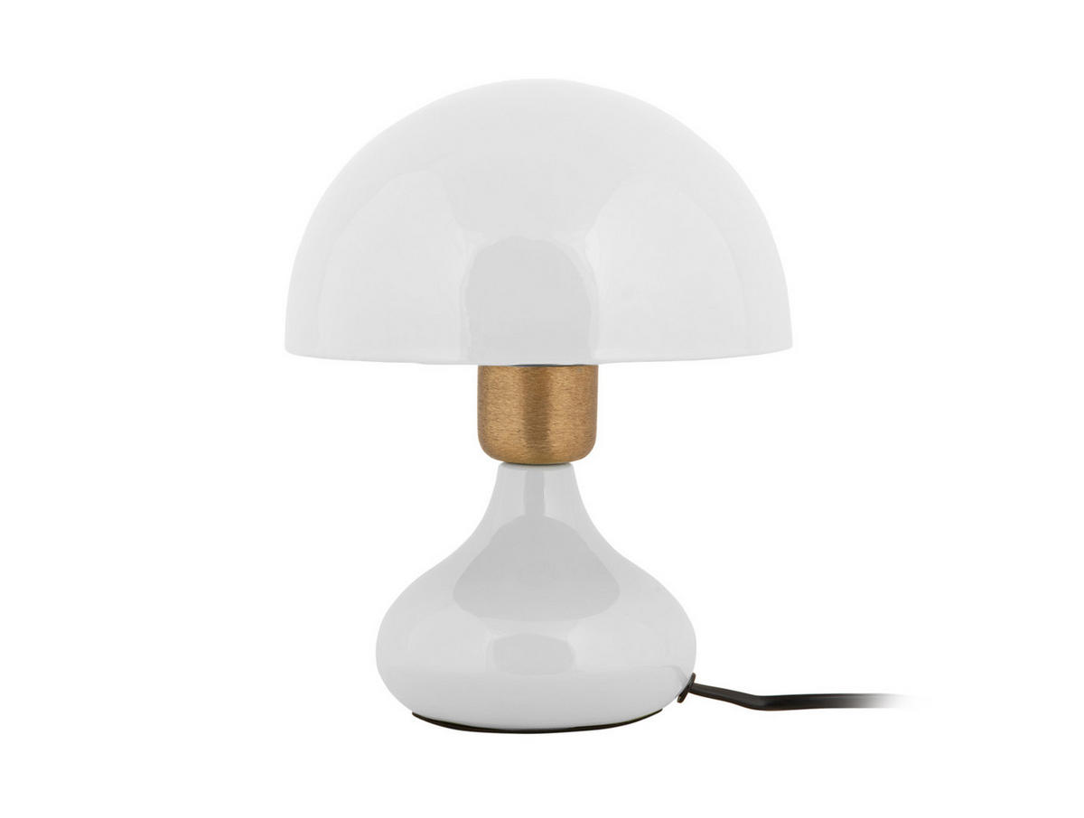 TISCHLAMPE Binc 17.5/17.5/23 cm - Weiß, Metall (17.5/17.5/23cm) - Leitmotiv