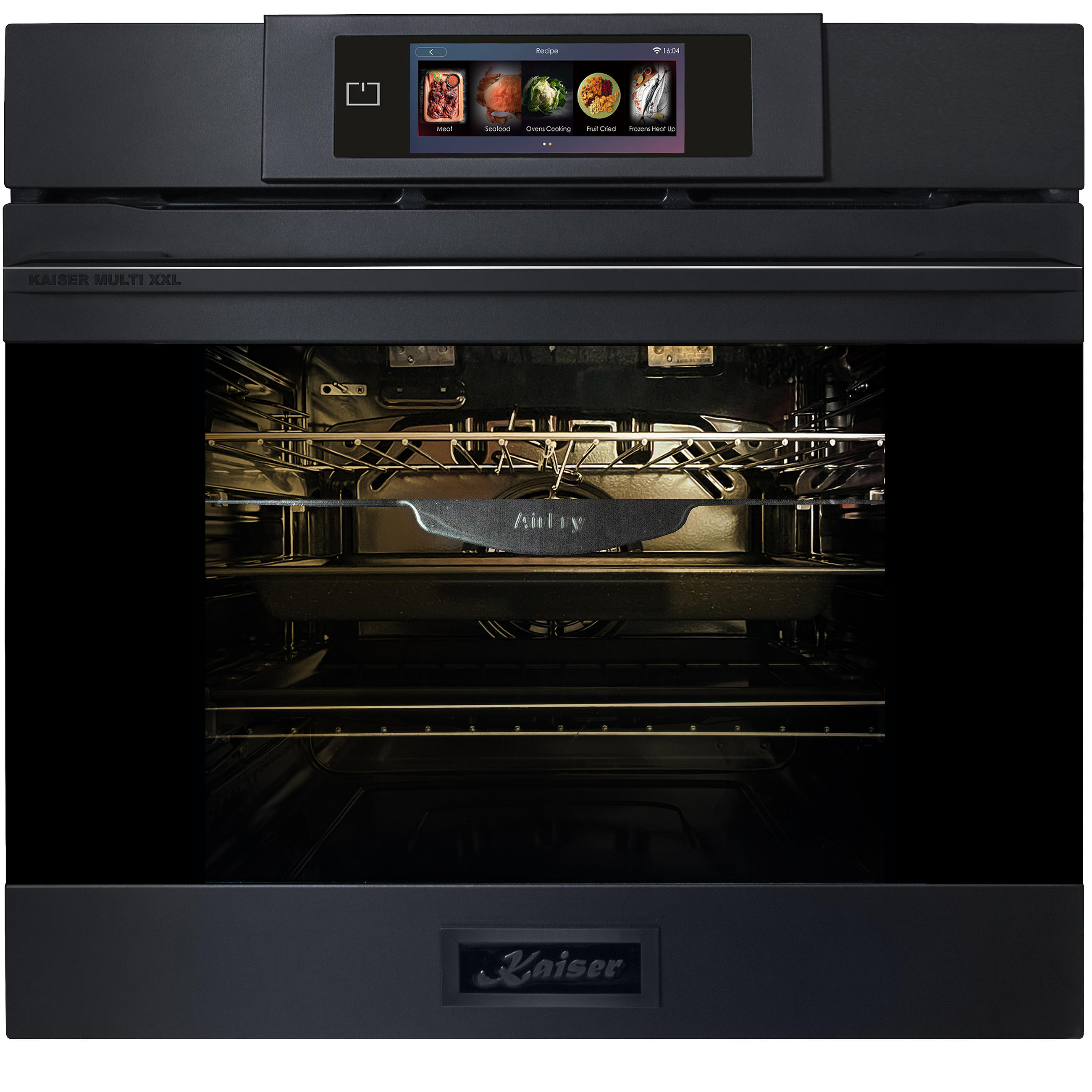 ELEKTRO-BACKOFEN EH 6347 Grau 60cm Pyrolise und Dampfreinigung - Grau, Metall (59.4/59.4/57.5cm) - Kaiser Küchengeräte