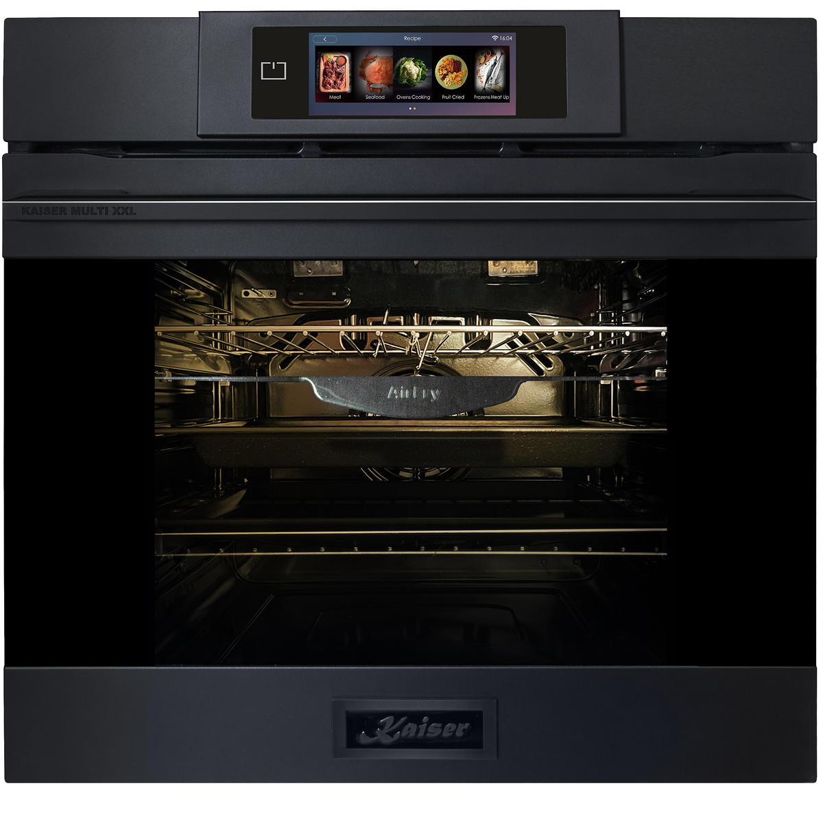 ELEKTRO-BACKOFEN EH 6347 Grau 60cm Pyrolise und Dampfreinigung - Grau, Metall (59.4/59.4/57.5cm) - Kaiser Küchengeräte