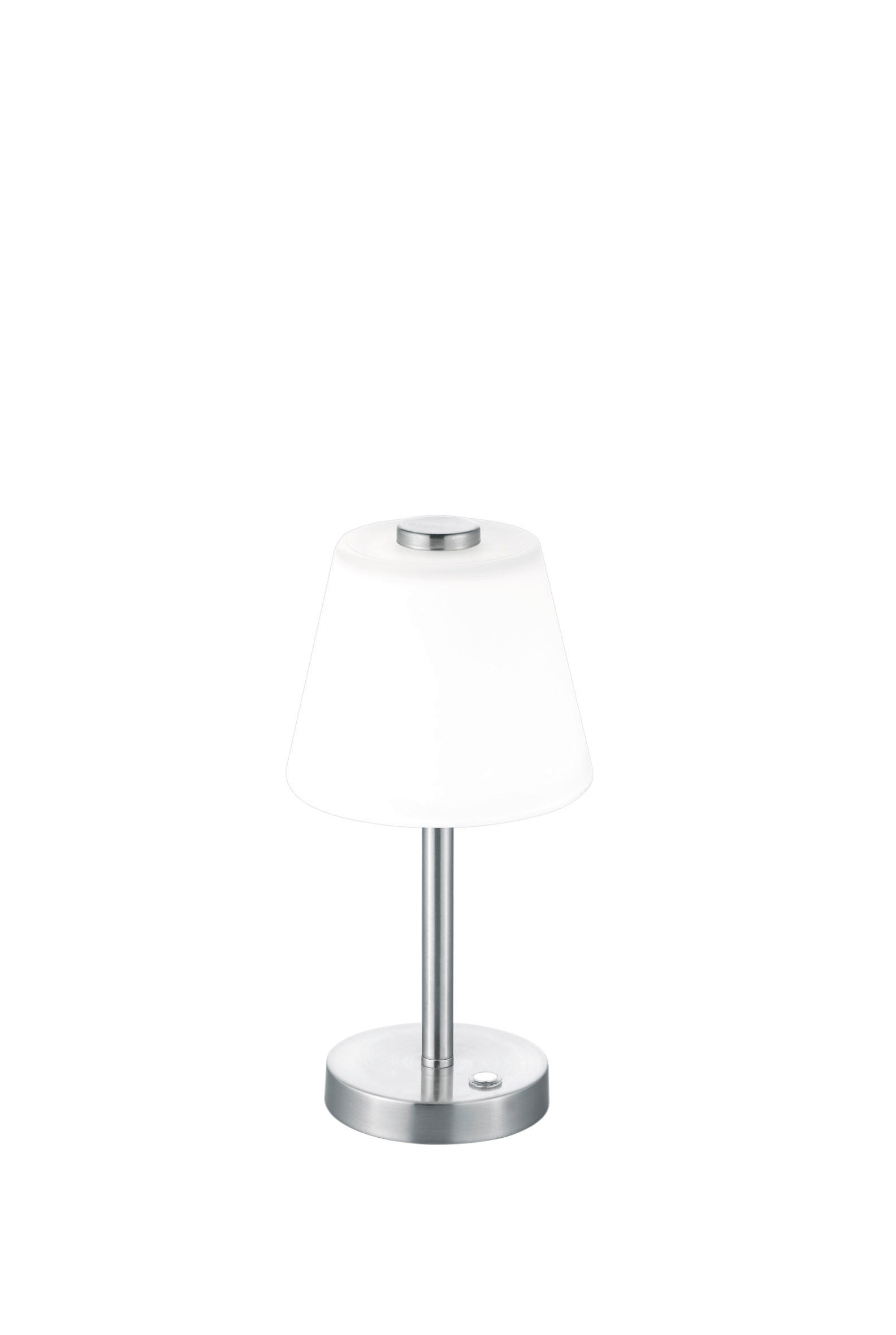 Trio Leuchten Tischlampe Grau 15x29x15 cm