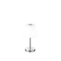 TISCHLAMPE EMERALD - Grau - 15/15/29 cm - Grau, Metall (15/15/29cm) - Trio Leuchten