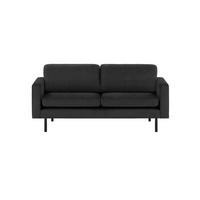 2,5-PERSONEN-SOFA Lioni-Kronos 7 - Schwarz, Holz/Textil (182/84/94cm)