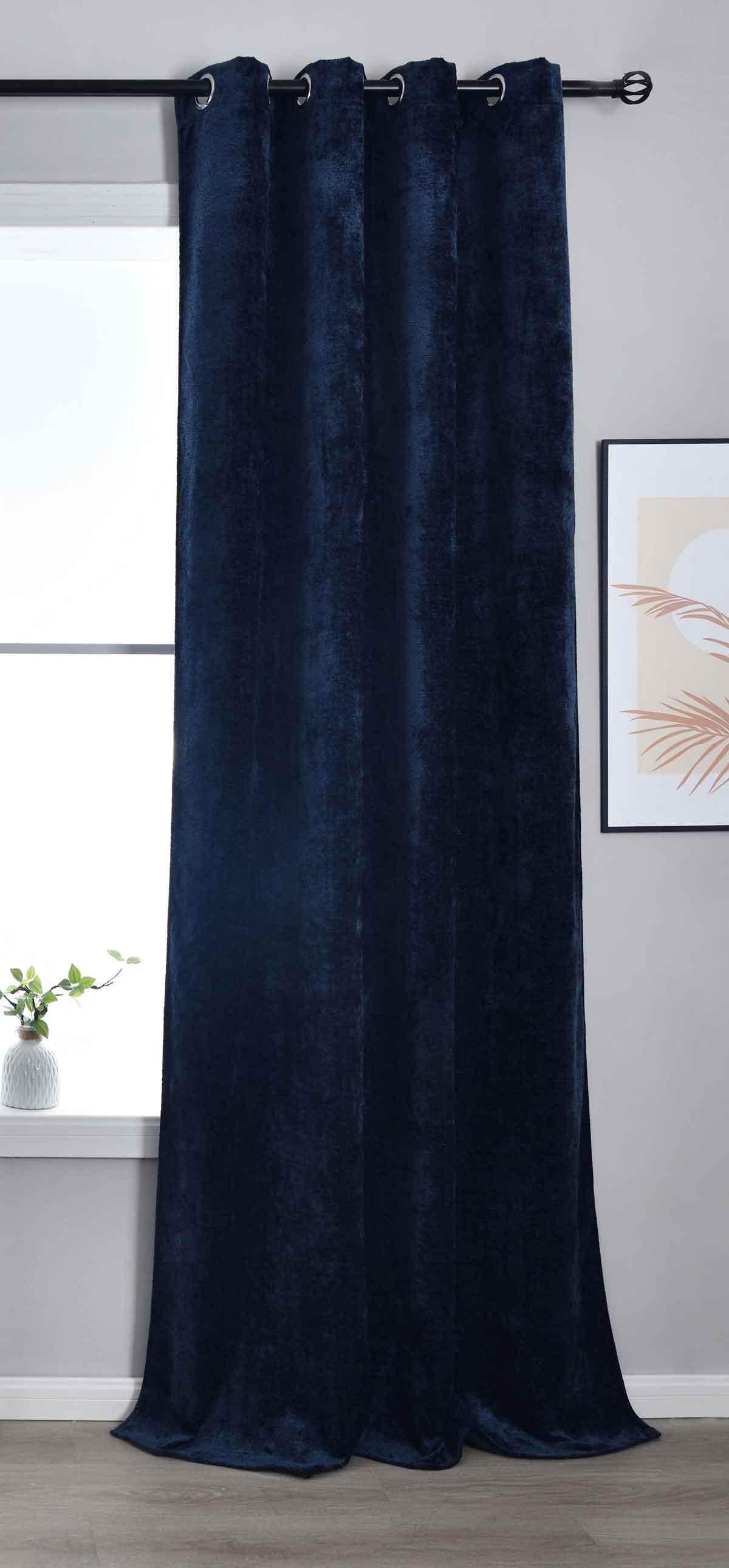 VORHANG NÜRNBERG HxB 245x135 cm Blau - Blau, Textil (135/245/245cm) - Gardinenbox