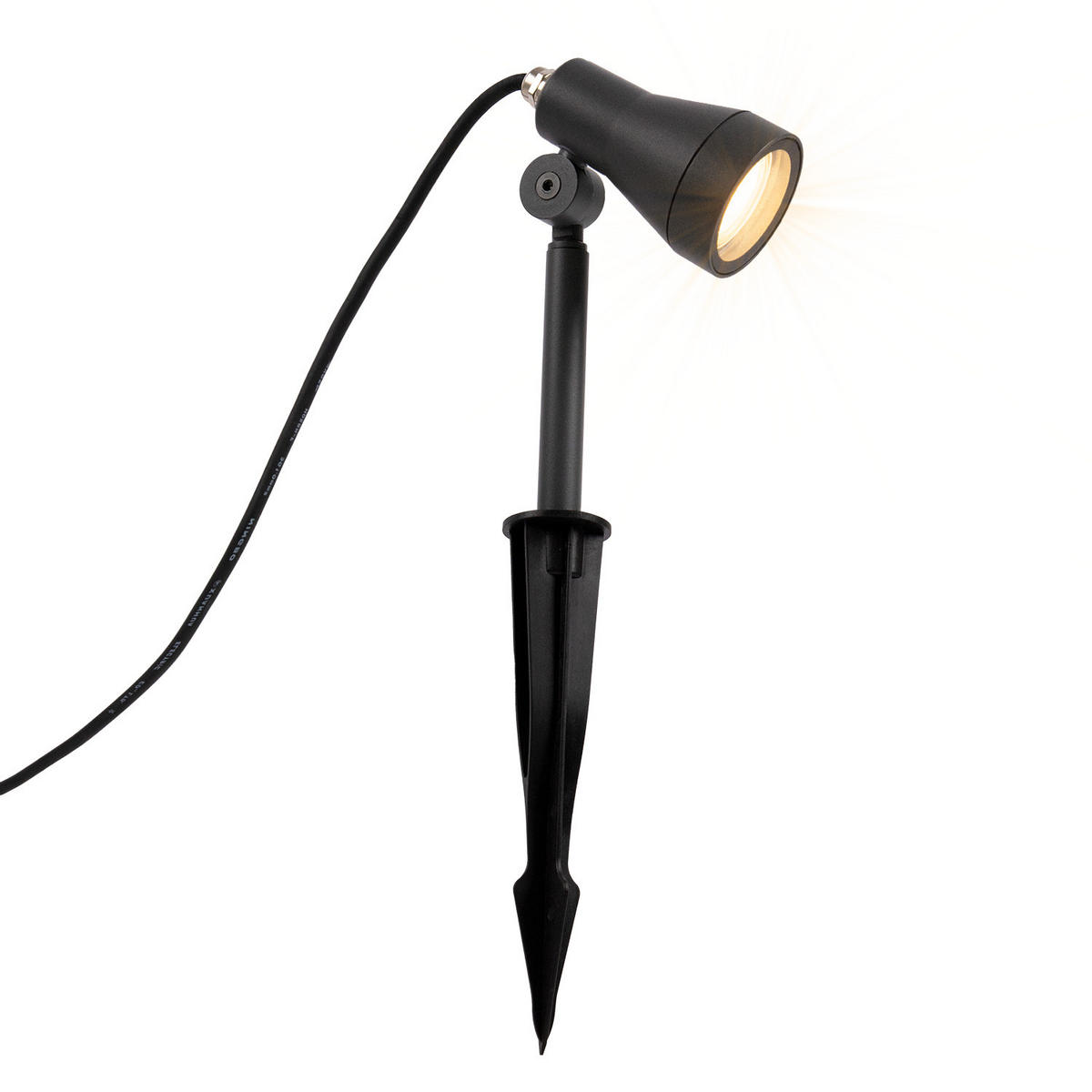 AUSSENLEUCHTE Bospo - Anthrazit, Metall (12/6.5/38cm) - Paco Home