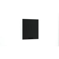 HÄNGESCHRANK W60 P/L - Morvex - Praktisches Stauraum Konzept - Schwarz, Holz/Metall (60/72/30cm) - ROYAL24_MARKT