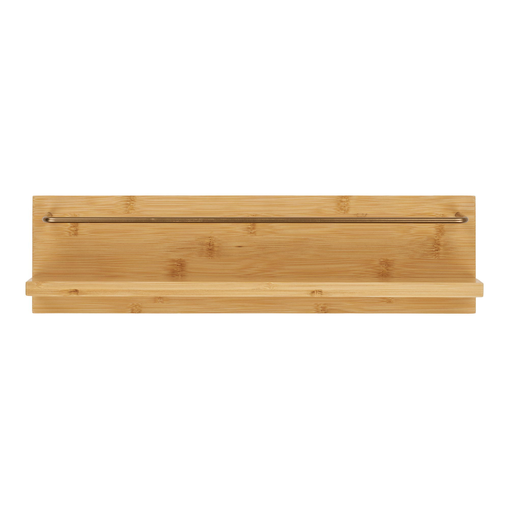 WANDREGAL Ember Bambus, Metall Natur - Naturfarben, Holz (45/12/10cm) - tinkaro