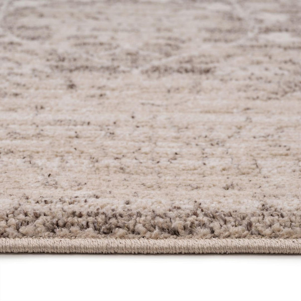VINTAGE-TEPPICH Ikaro Leonie Beige - Beige, Textil (160/231cm) - Kukoon Rugs