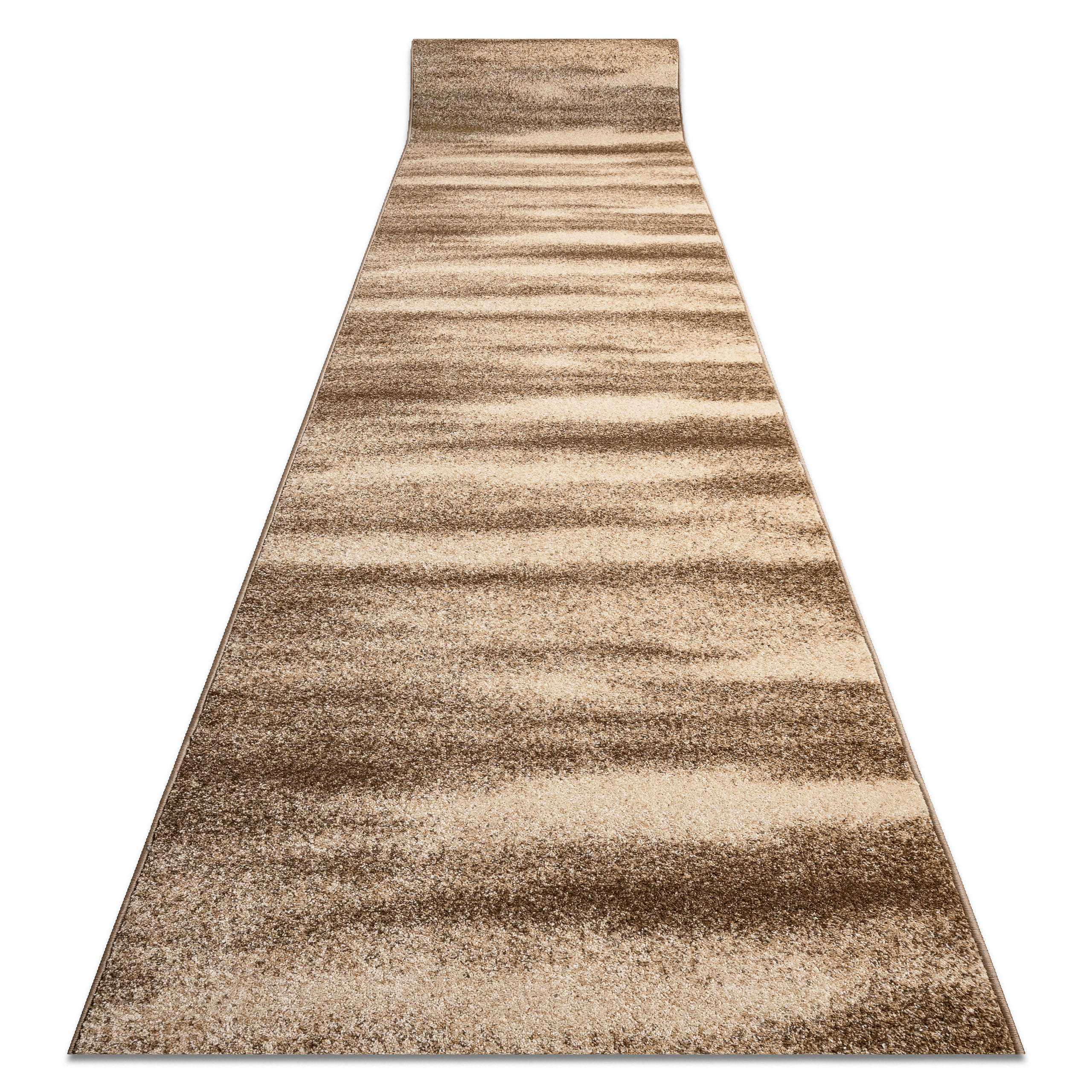 LÄUFER KARMEL Sahara, 70/470 cm - Braun, Textil (70/470cm) - rugsX