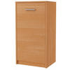 KOMMODE Bodo 1D Erle 40/35/75 cm Elegant - Erlefarben, Holzwerkstoff (40/75/35cm) - Matkam Möbel