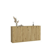 GARDEROBENKOMBINATION 3tlg. Projekt X Garderobe in Artisan Eiche Nachbildung B/H/T: 183x99x34 cm - Eiche Artisan, Holzwerkstoff (183/99/34cm)