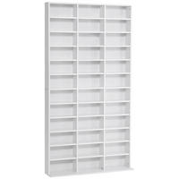 CD-REGAL DE-14419 36 Fächer, verstellbare Böden Weiß - Weiß, Holzwerkstoff (24/102/195cm) - ComfortXL