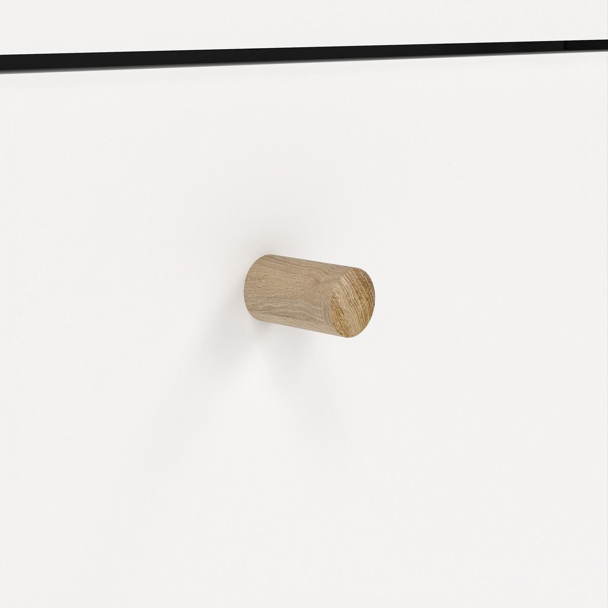 KOMMODE mit 4 Schubladen und Holzfüßen tarp 98,7/39,1/81,7 cm - Weiß, Holzwerkstoff (39.1/81.7/98.7cm) - Calicosy