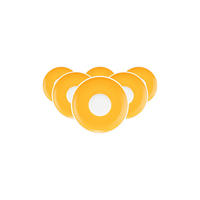 ESPRESSOUNTERTASSEN Sento Home Pure Colors Mango Orange ø 12 cm 6er Set - Orange, Keramik (12cm) - Seltmann Weiden
