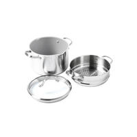 KOCHTOPF Venice Pro Evershine 3er Set - Silberfarben, Metall (24cm) - GreenPan