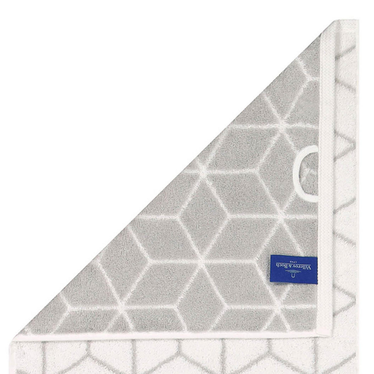 GÄSTETUCH Unisex Gästetuch Carré Grau 3er Pack Baumwolle - Multicolor, Textil (30/50cm) - Villeroy & Boch
