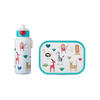 LUNCHSET Campus Animal Friends 400 ml + 700 ml 2er Set - Multicolor, Kunststoff (7.5/18.8/20.5cm) - Mepal