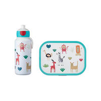 LUNCHSET Campus Animal Friends 400 ml + 700 ml 2er Set - Multicolor, Kunststoff (7.5/18.8/20.5cm) - Mepal