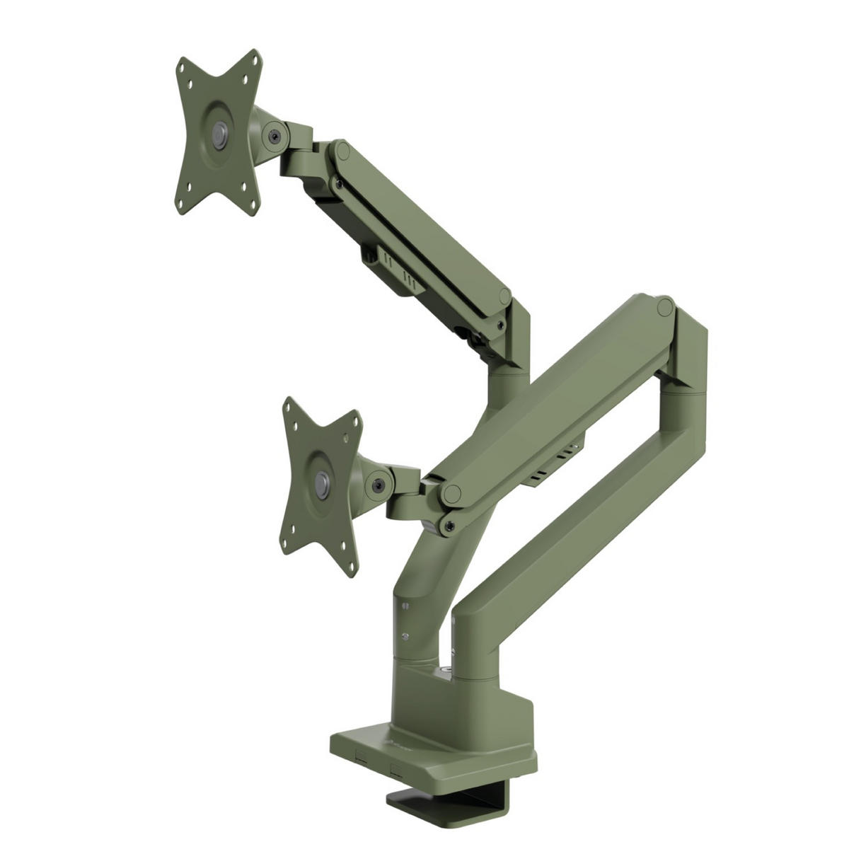 MONITORARM Alzare Neo Duo Waldgrün - Waldgrün, Metall (51/99/50cm) - Arozzi