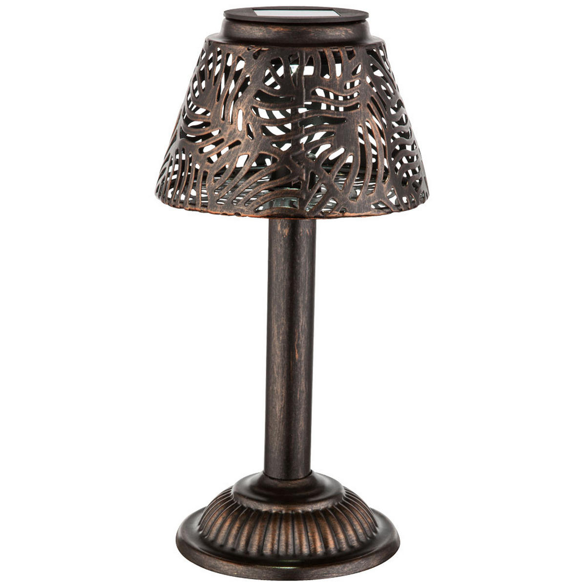 LED AUSSENLEUCHTE Metall Kupfer - Kupferfarben, Metall (13.8/13.8/27cm) - Globo Lighting