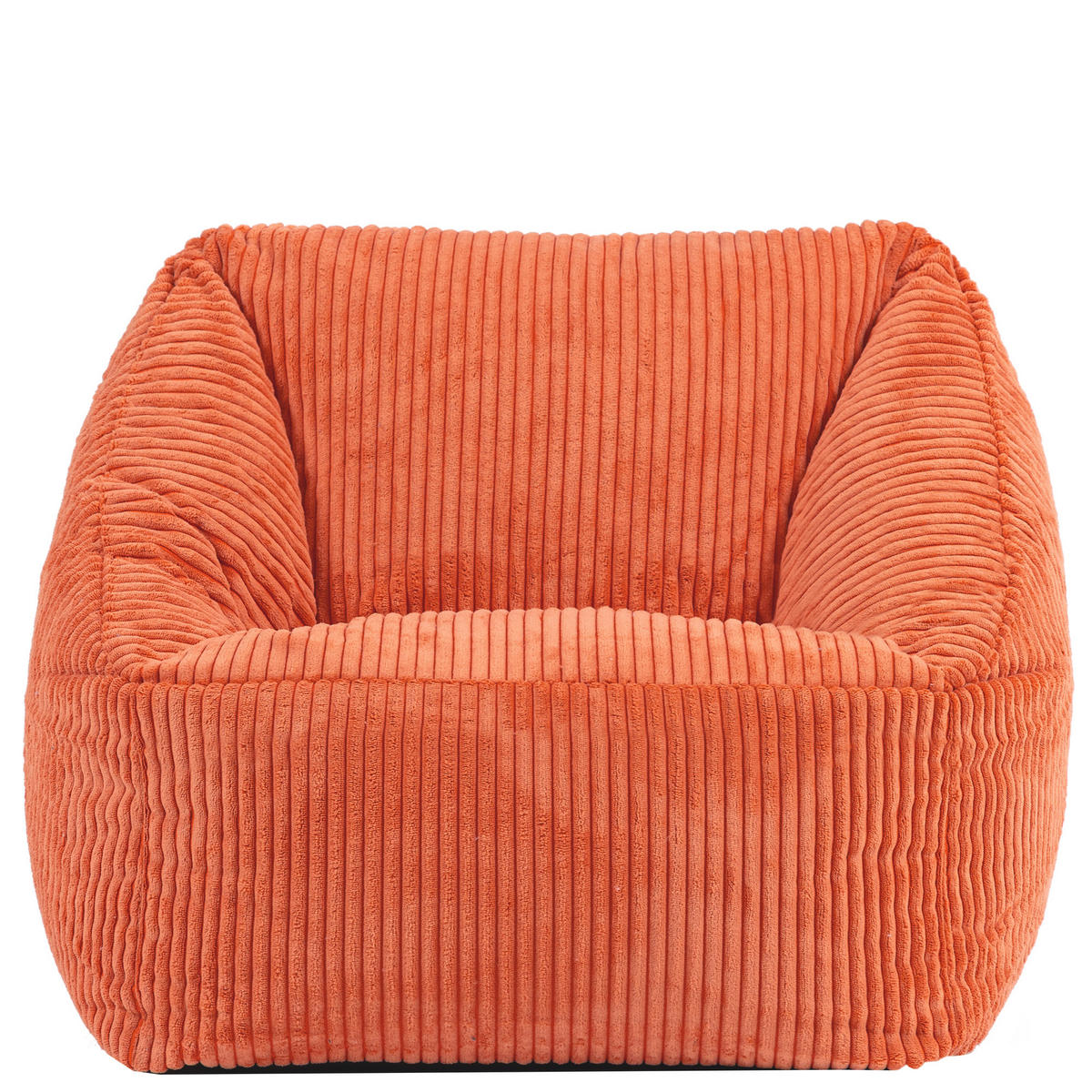 SITZSACK Flauschig für Kinder - Terra cotta, Textil (55/44/55cm) - icon