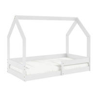 HAUSBETT Pola - Weiß, Holz (80/160cm) - MIRJAN24