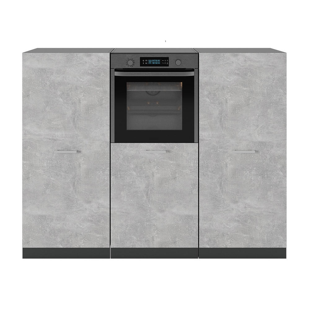 Vicco KUCHYŇSKÝ BLOK R-Line Beton/antracit 180 cm bez pracovní desky