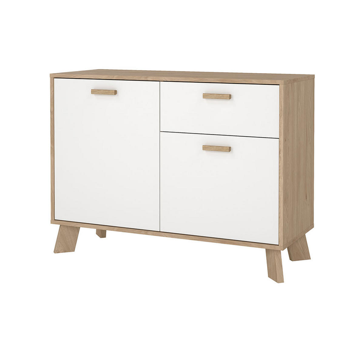 SIDEBOARD, Ikast, Eiche, Holzwerkstoff, 99 x 40 x 73 cm - Eichefarben, Holzwerkstoff (99/73/40cm) - ebuy24
