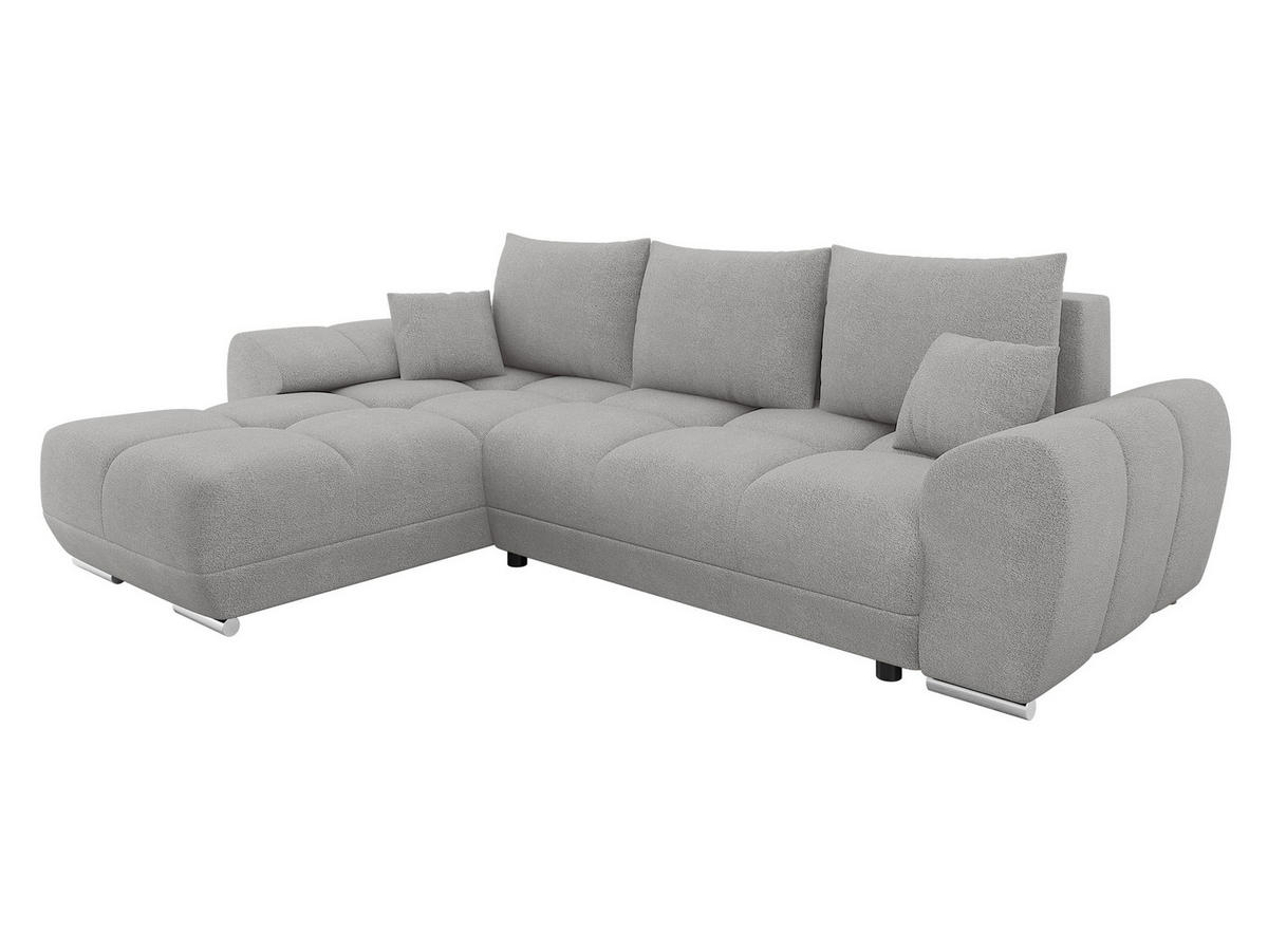 ECKSOFA Logo - Hellgrau, Holz/Kunststoff (291/183cm) - MIRJAN24