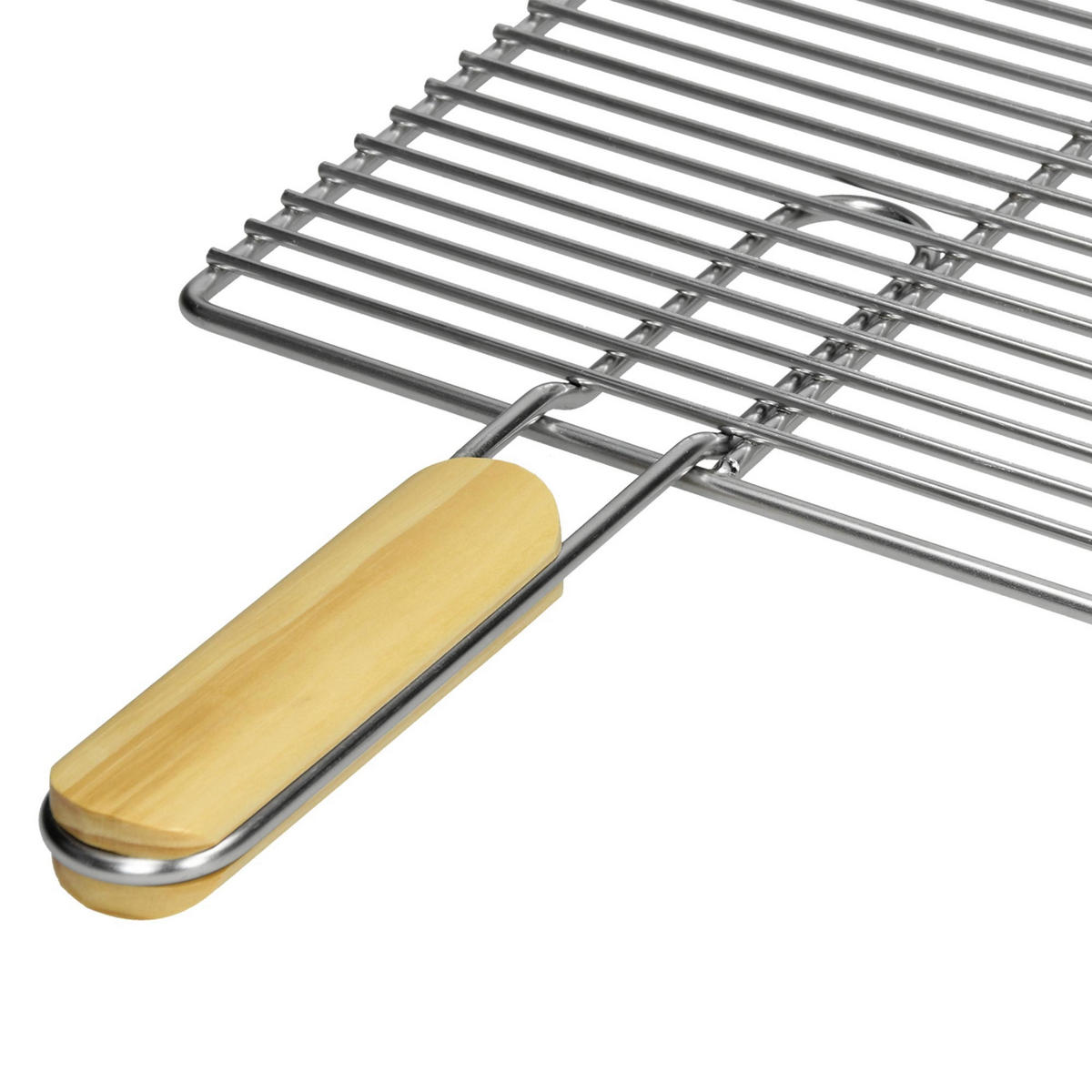 GRILLROST - Silberfarben, Metall (34/54cm) - BBQ Boss