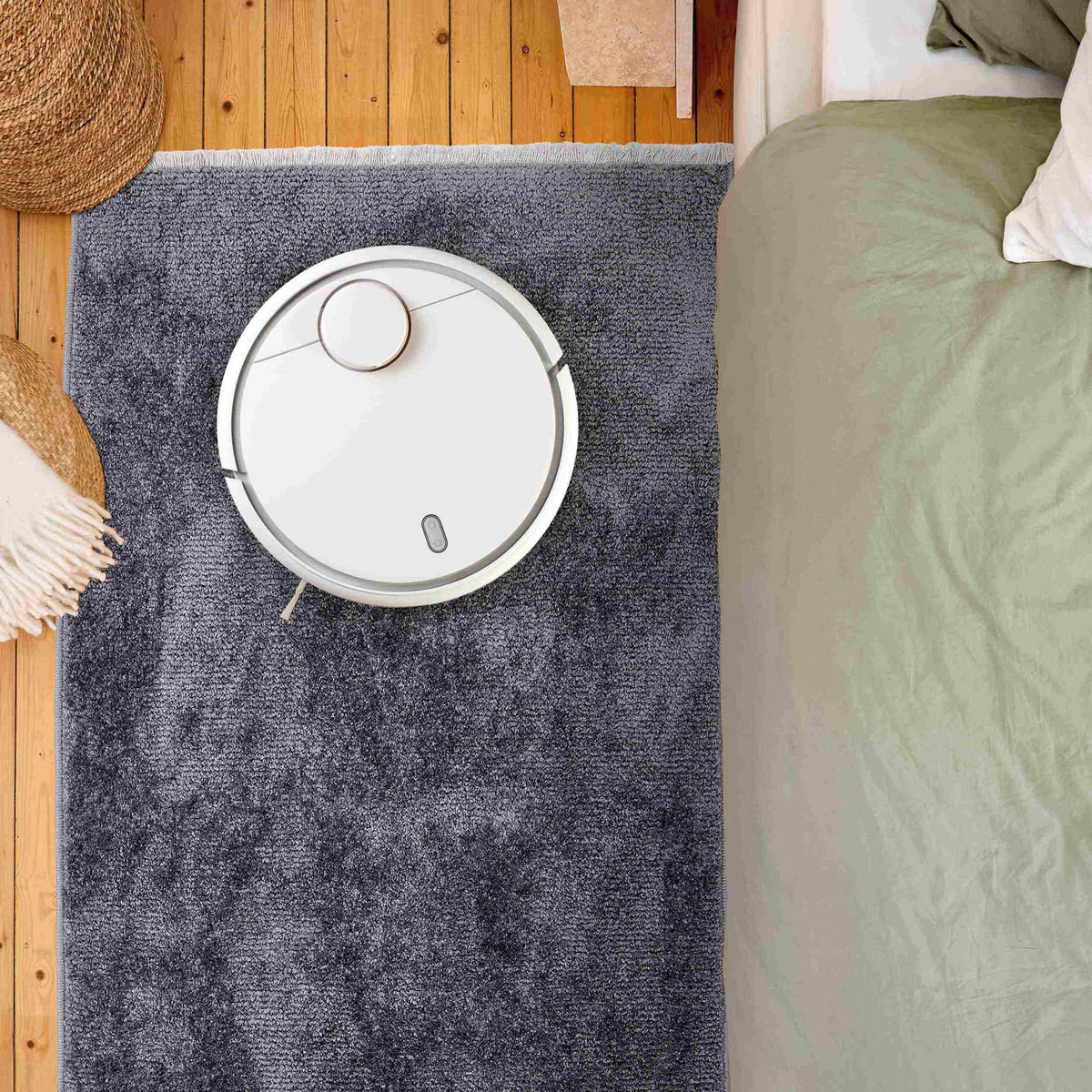 KURZFLORTEPPICH STEVIE - Anthrazit, Textil (160/230cm) - Astra