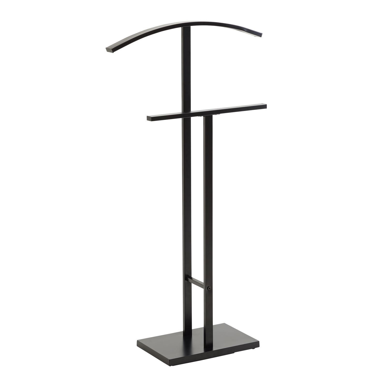 HERRENDIENER SCOTT - Schwarz, Metall (40/100/20cm) - IDIMEX