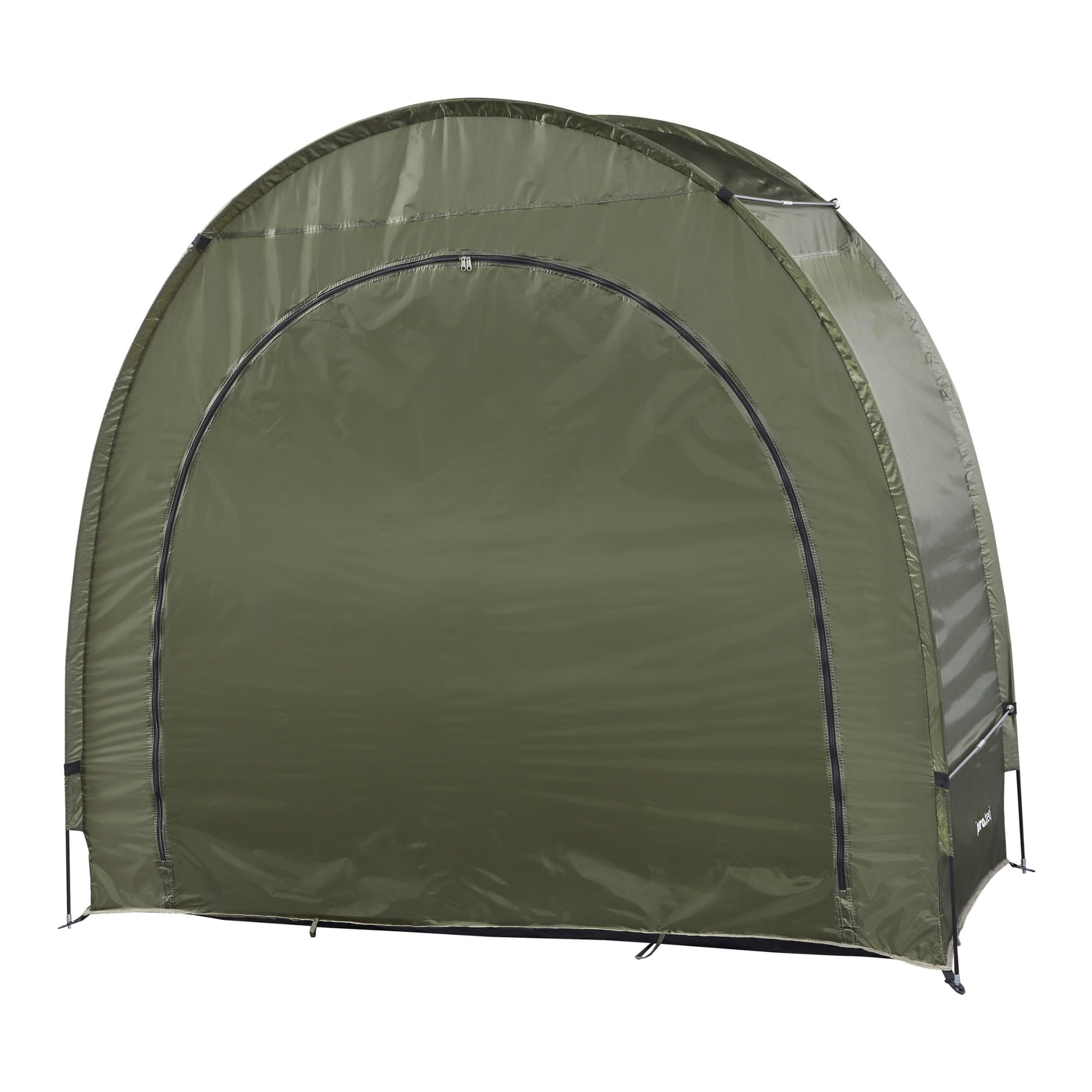 FAHRRADZELT Bergendal - Grün, Textil (198/160/84cm) - pro.tec