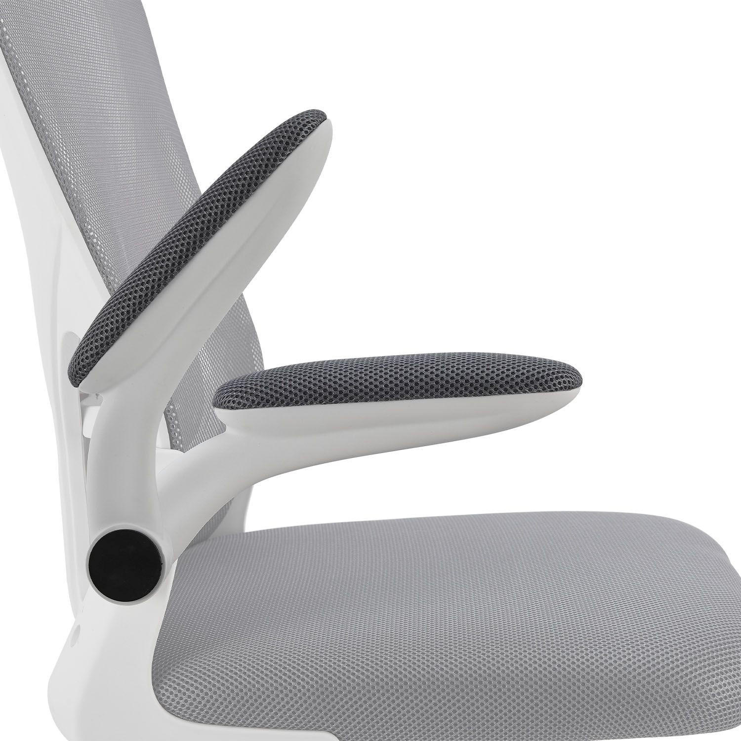 Thumbnail - Juskys Bürostuhl, Grau, Kunststoff, 59x123x60 cm, Kinder- & Jugendzimmer, Jugendmöbel, Gamingstühle