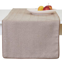 TISCHLÄUFER Catron - Braun, Textil (180/40/1cm) - home&you