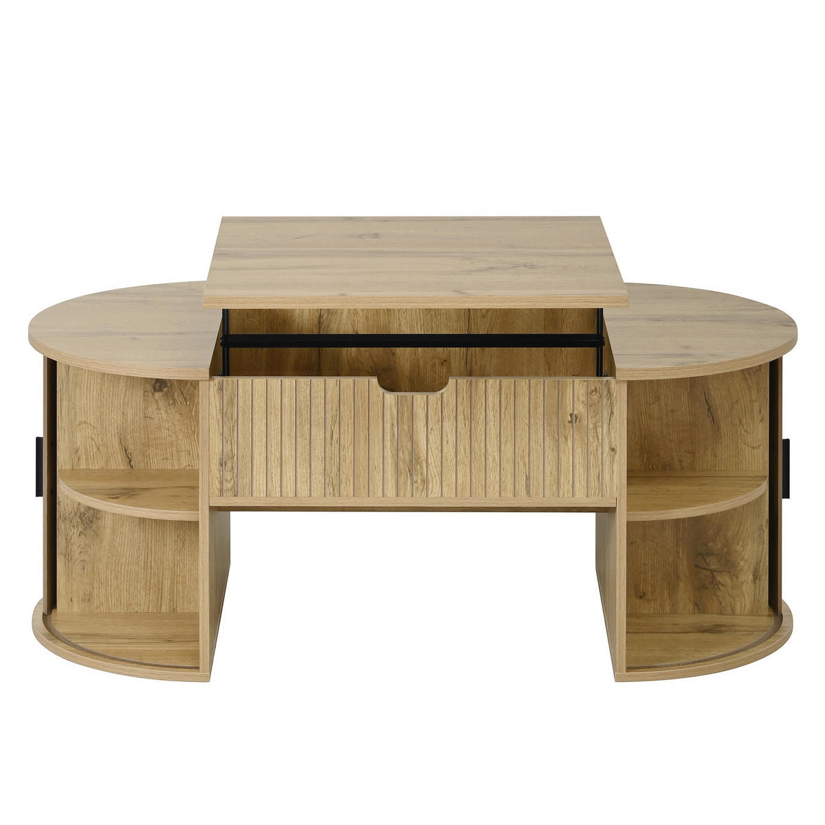 COUCHTISCH Eiche - Naturfarben, Holzwerkstoff (105/50/40.5cm)