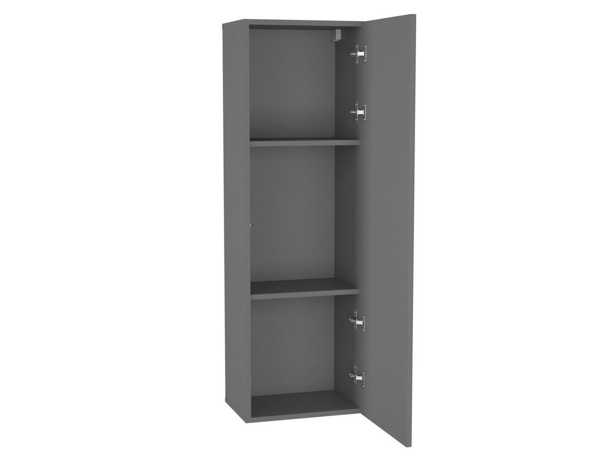 HÄNGESCHRANK Graphitgrau 40/126/29 - Grau, Holzwerkstoff (40/126/29cm) - RAUMHIRSCH FURNITURE