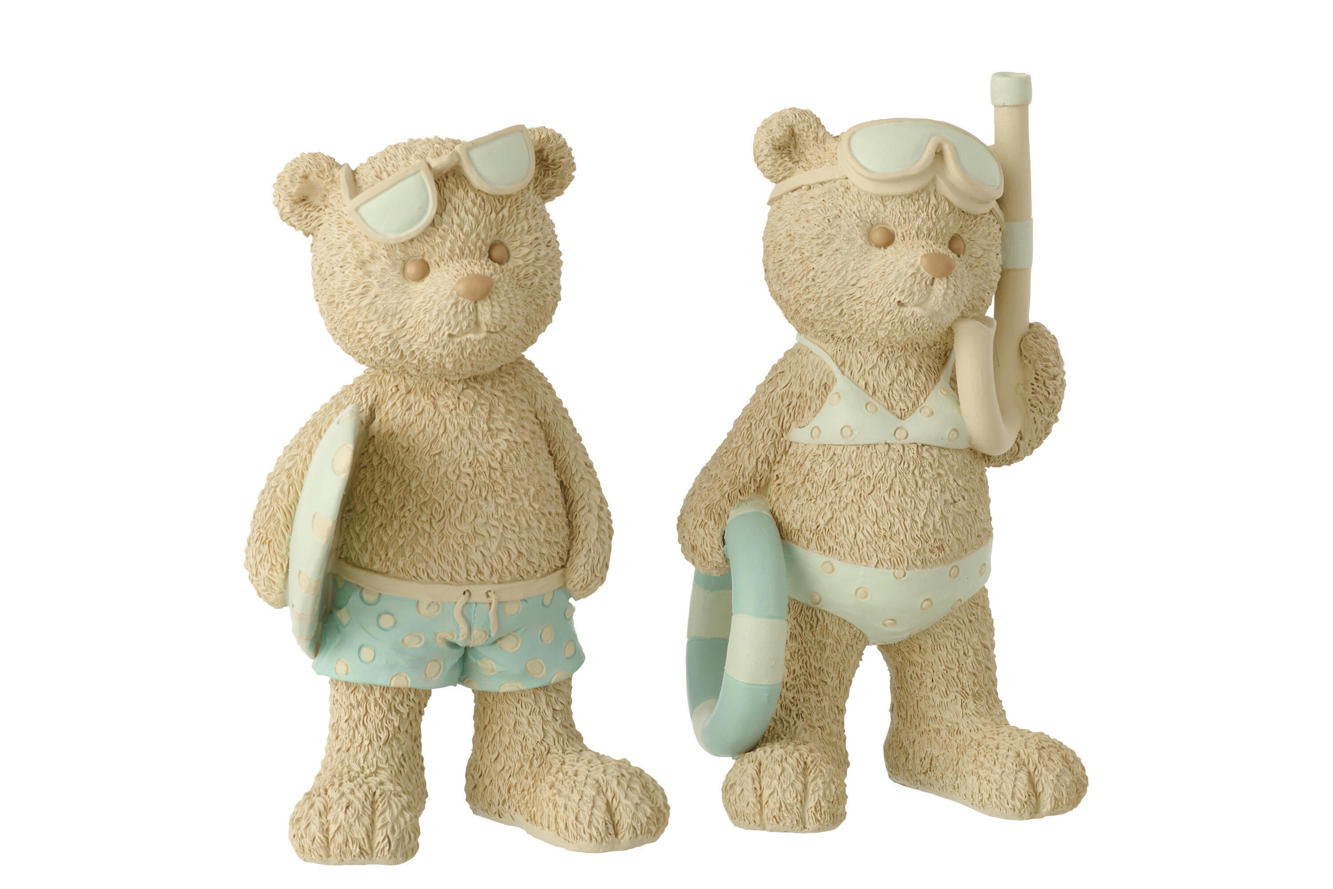 J-Line Figur Blau 12.8x23.2x15.5 cm
