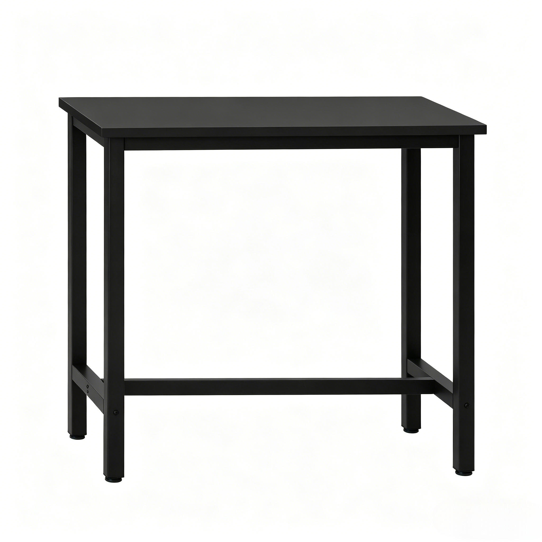 BARTISCH DE-37228 mit Querstange und Eisenrahmen Schwarz - Schwarz, Metall (100/40/100cm) - ComfortXL