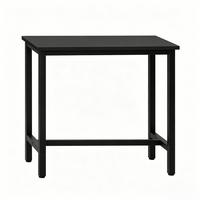 BARTISCH DE-37228 mit Querstange und Eisenrahmen Schwarz - Schwarz, Metall (100/40/100cm) - ComfortXL