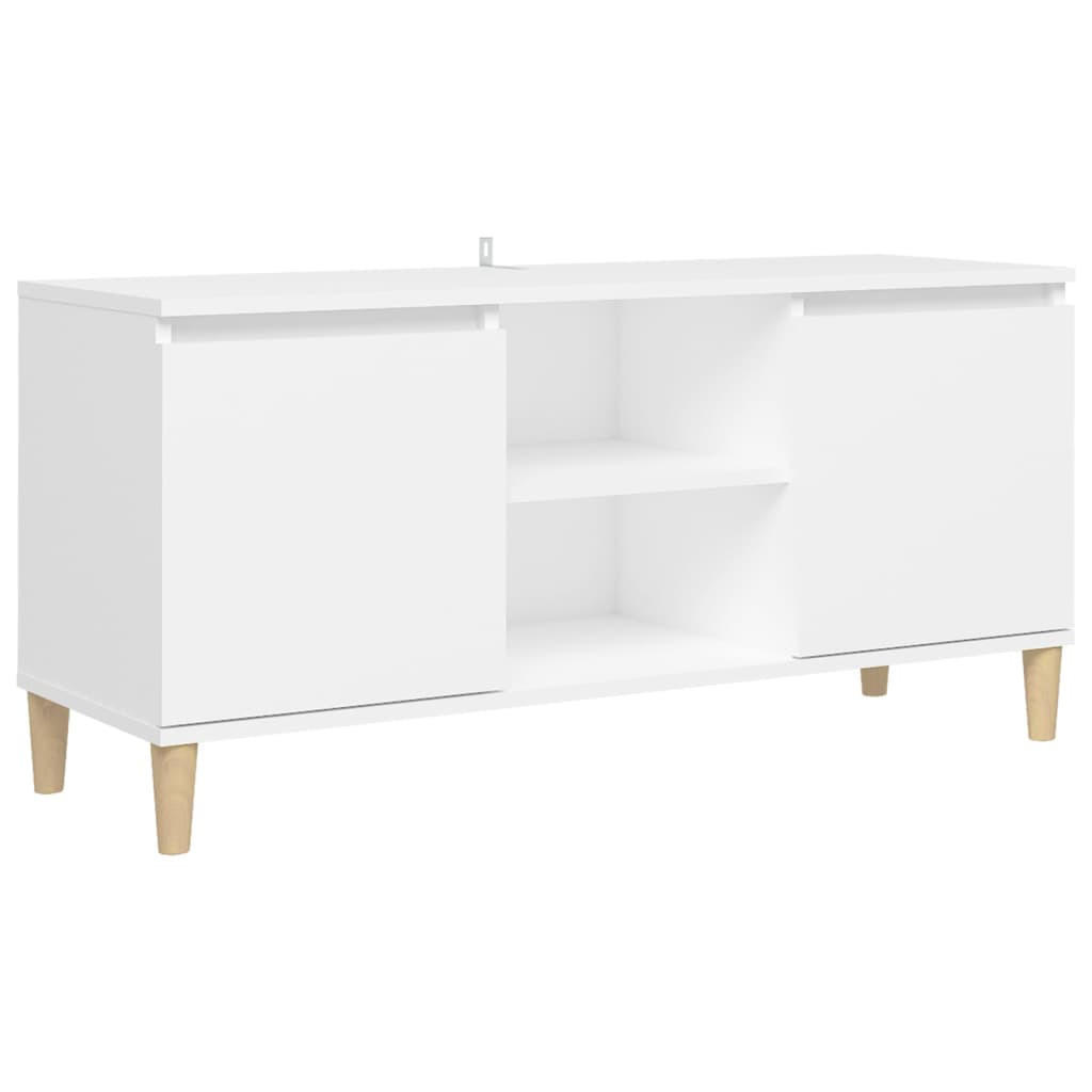 vidaXL Tv-Schrank Weiß 103.5x50x35 cm