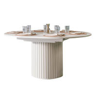 ESSTISCH ausziehbar MODERNO Kaschmir - Kaschmir, Holzwerkstoff (120/120/77cm) - Compleo24