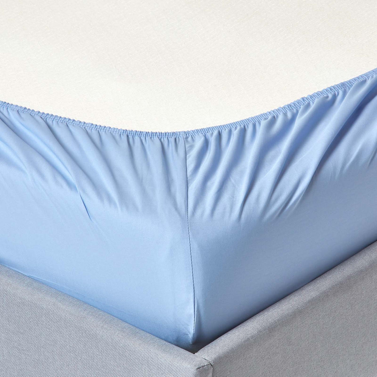 BABY-SPANNBETTLAKEN 2er-Set, Ägyptische Baumwolle, 60/120 cm - Blau, Textil (60/120cm) - Homescapes