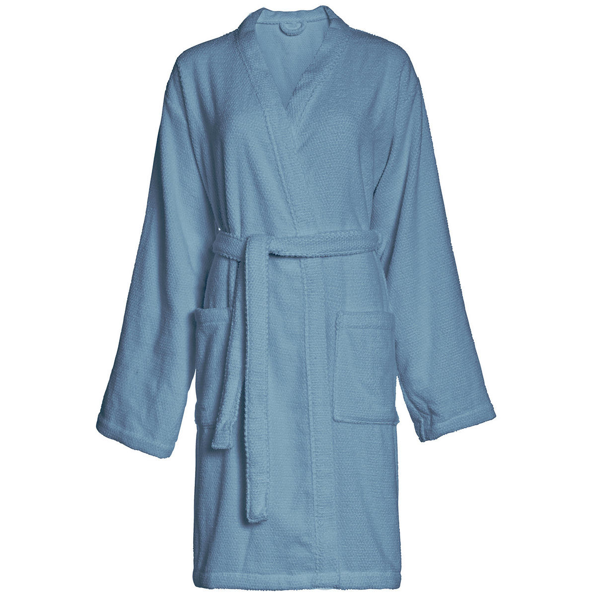 BADEMANTEL UNISEX KIMONO TALI STONE BLUE - Blau, Textil (XLnull) - Marc O'Polo
