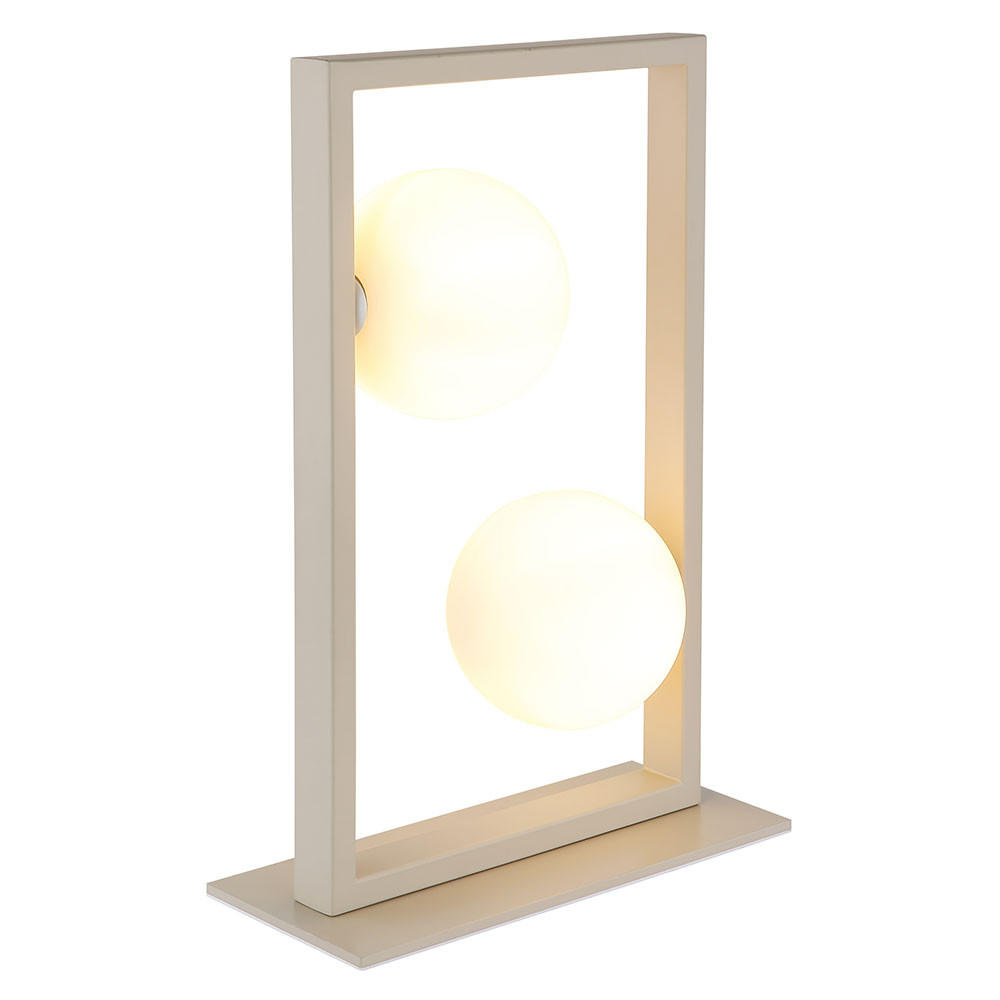LED-TISCHLEUCHTE NANDA - Bernsteinfarben, Glas (28/12/40cm) - Globo Lighting