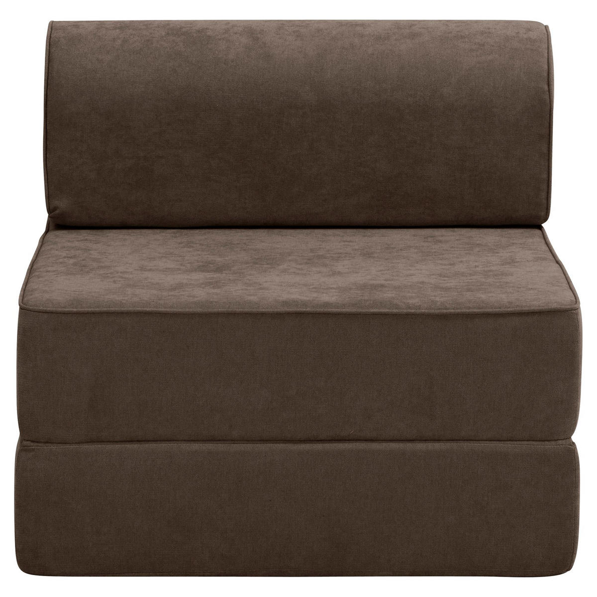 FALTSESSEL Katusha Flachgewebe schoko - Mokka, Kunststoff (80/71/80cm) - 58aufmkessel