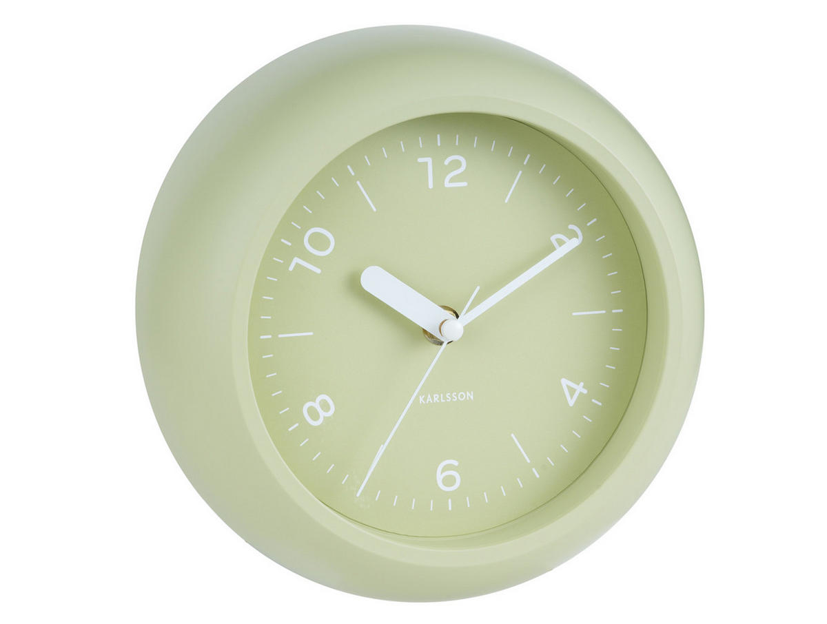 WANDUHR Slope Ø20 cm - Grün, Kunststoff (20/6.7/20cm) - Karlsson