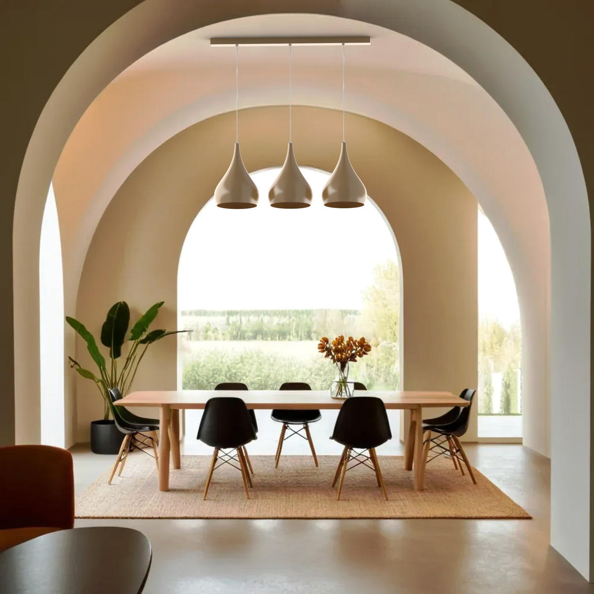 HÄNGELEUCHTE - Goldfarben, Metall (55/25/55cm) - Lumicom