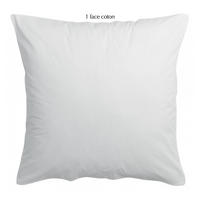 KISSENBEZUG Linco weiß 65 x 65 cm - Weiß, Textil (65/65cm) - Vivaraise