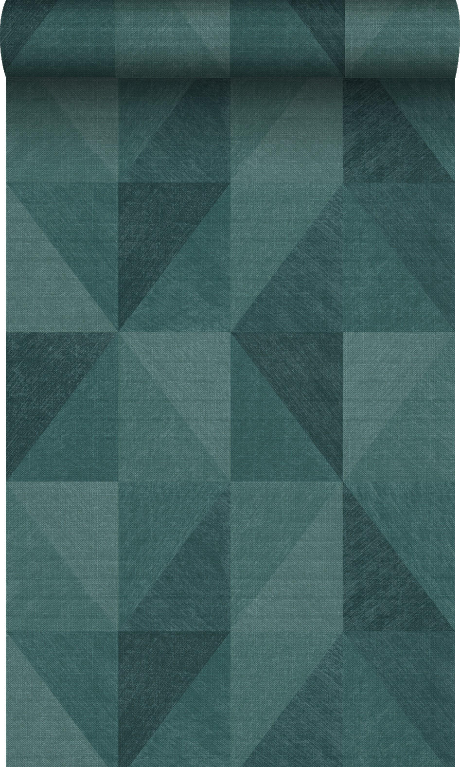 TAPETE 3D-Muster 50 x 900 cm - Grün, Papier (50/900cm) - Origin Wallcoverings